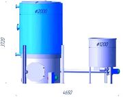 Срочно продам водогрейный котел,  для сушильной камеры.
