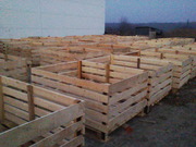Изготавливаем и продаем деревянные евро контейнера для хранения фрукто